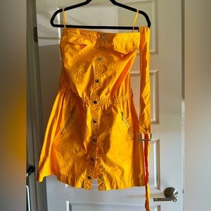 Cute summer dress! Bright orange Michael Kors dress